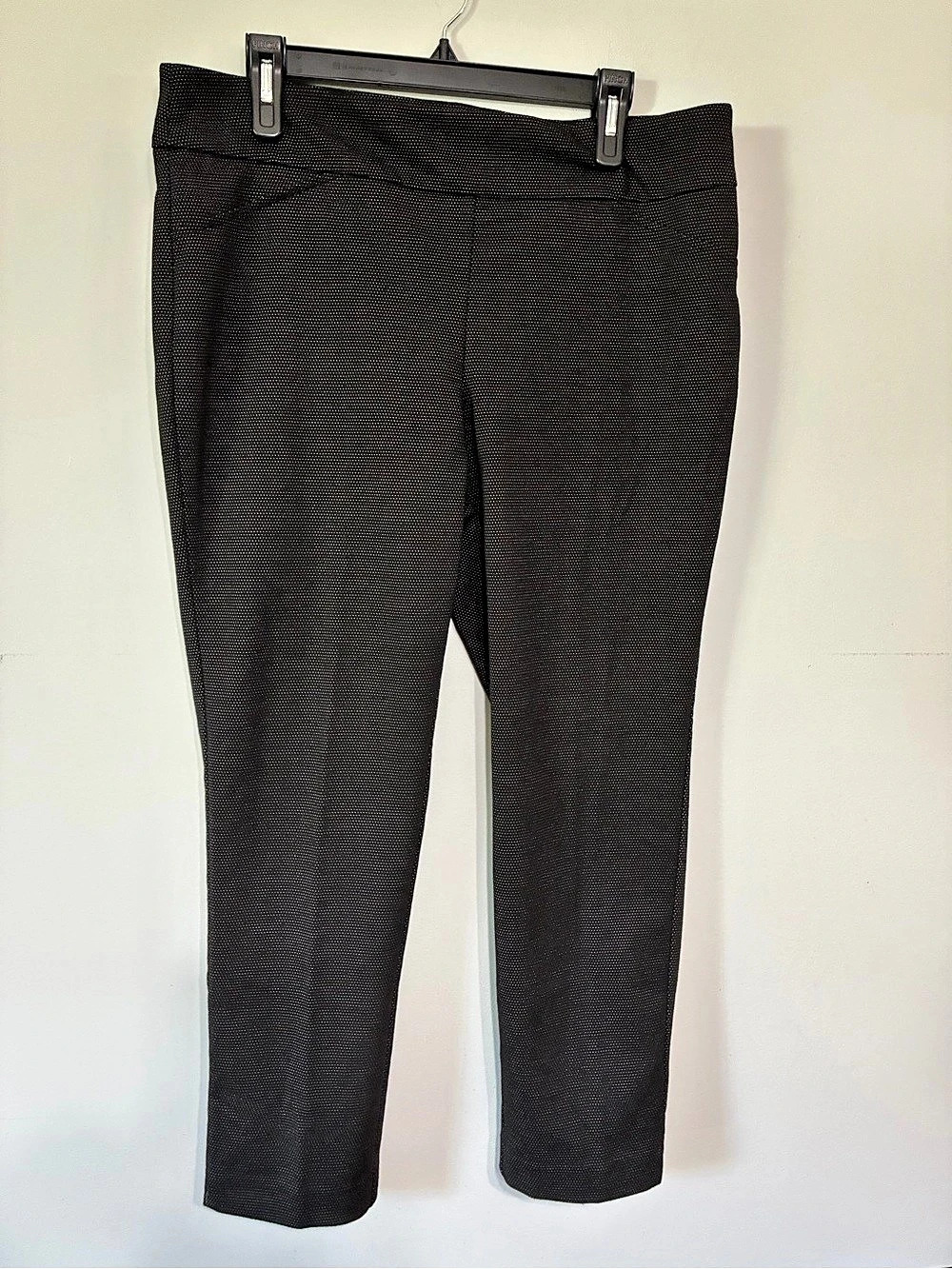 Charter Club Cambridge Slim Striped Leggings Black & White Size 16P
